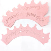 LASER CUT PRINCESS CUPCAKE CAGES/WRAPPERS - {12 Pcs}
